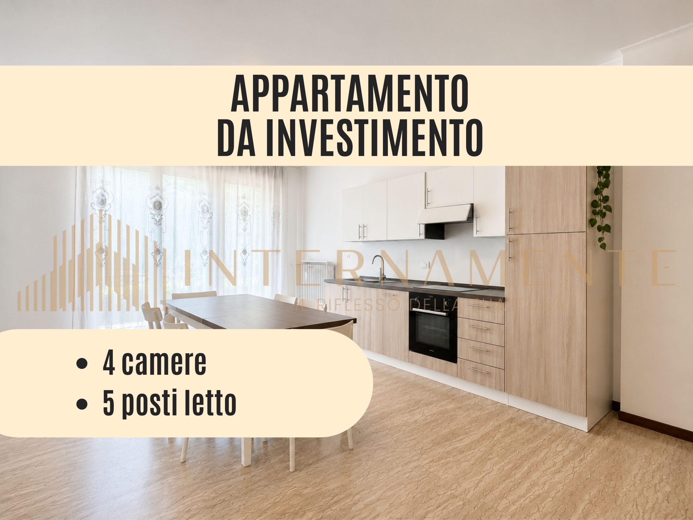 Appartamento 4 camere ristrutturato con garage