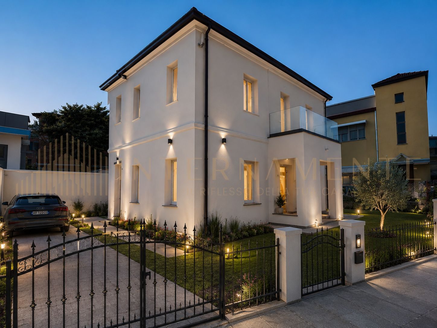 Casa singola completamente ristrutturata con giardino