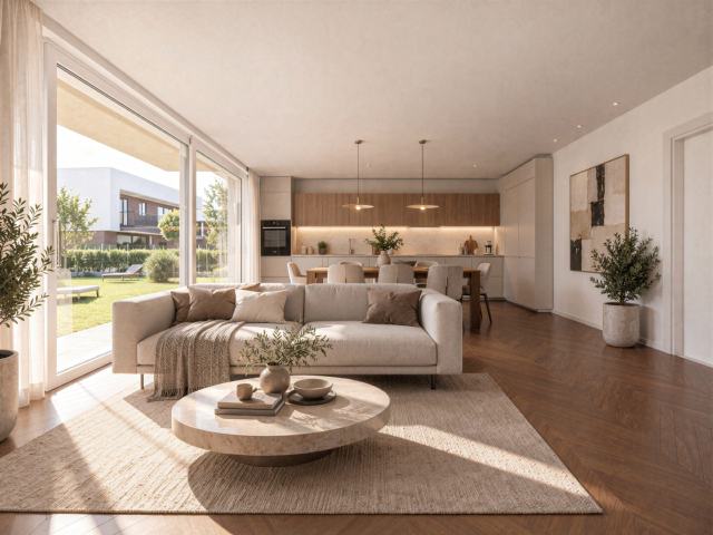 NUOVO QUADRILOCALE CON AMPIO GIARDINO PRIVATO