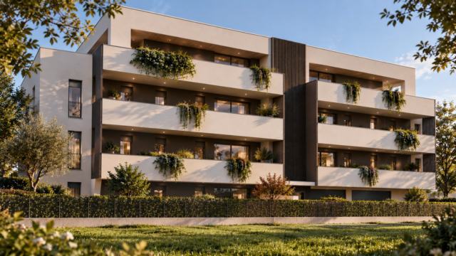 ATTICO DI NUOVA COSTRUZIONE CON TERRAZZA DI 180 MQ
